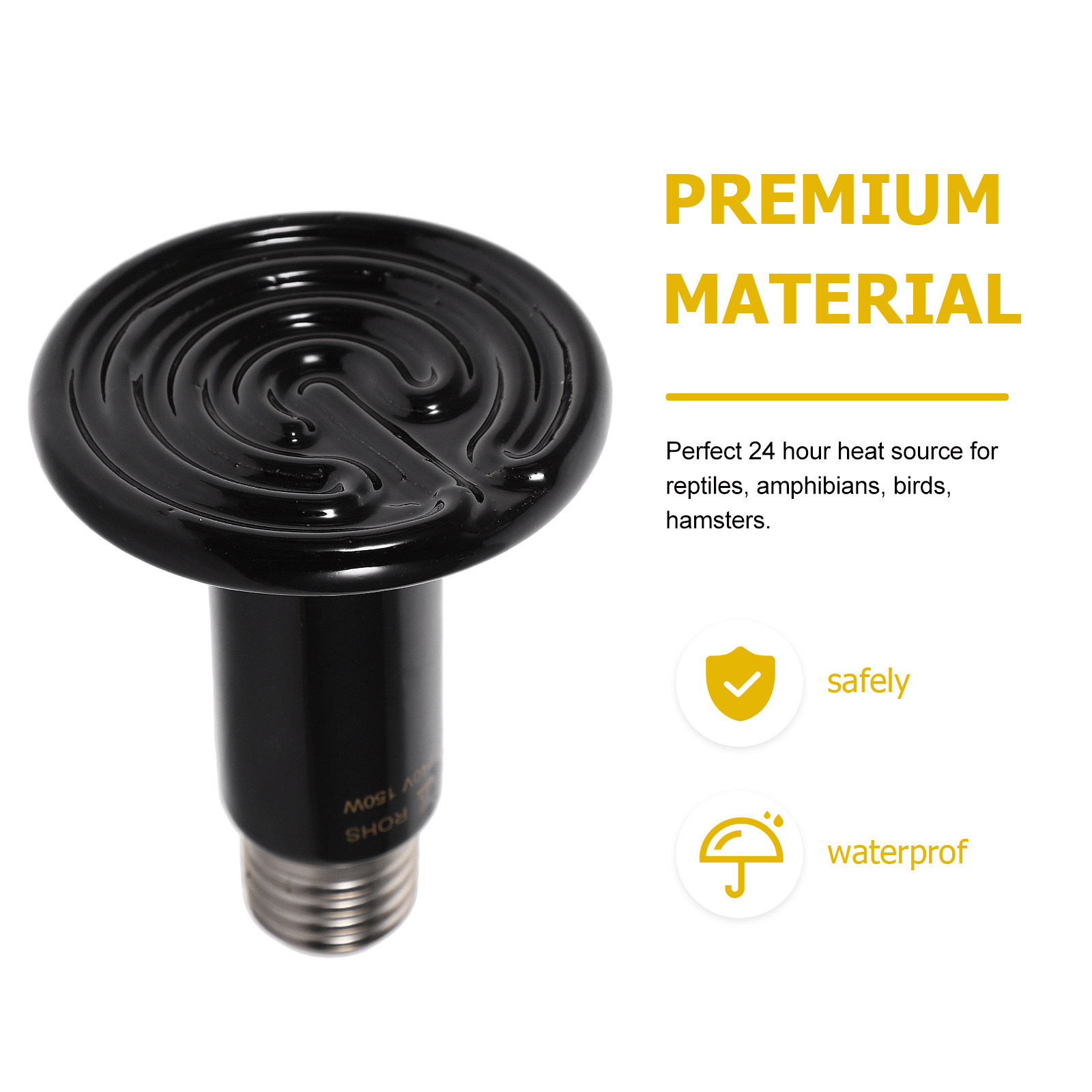 1 unidad de lámpara de calor p - Ceramic Heat Emitter reseña y precio