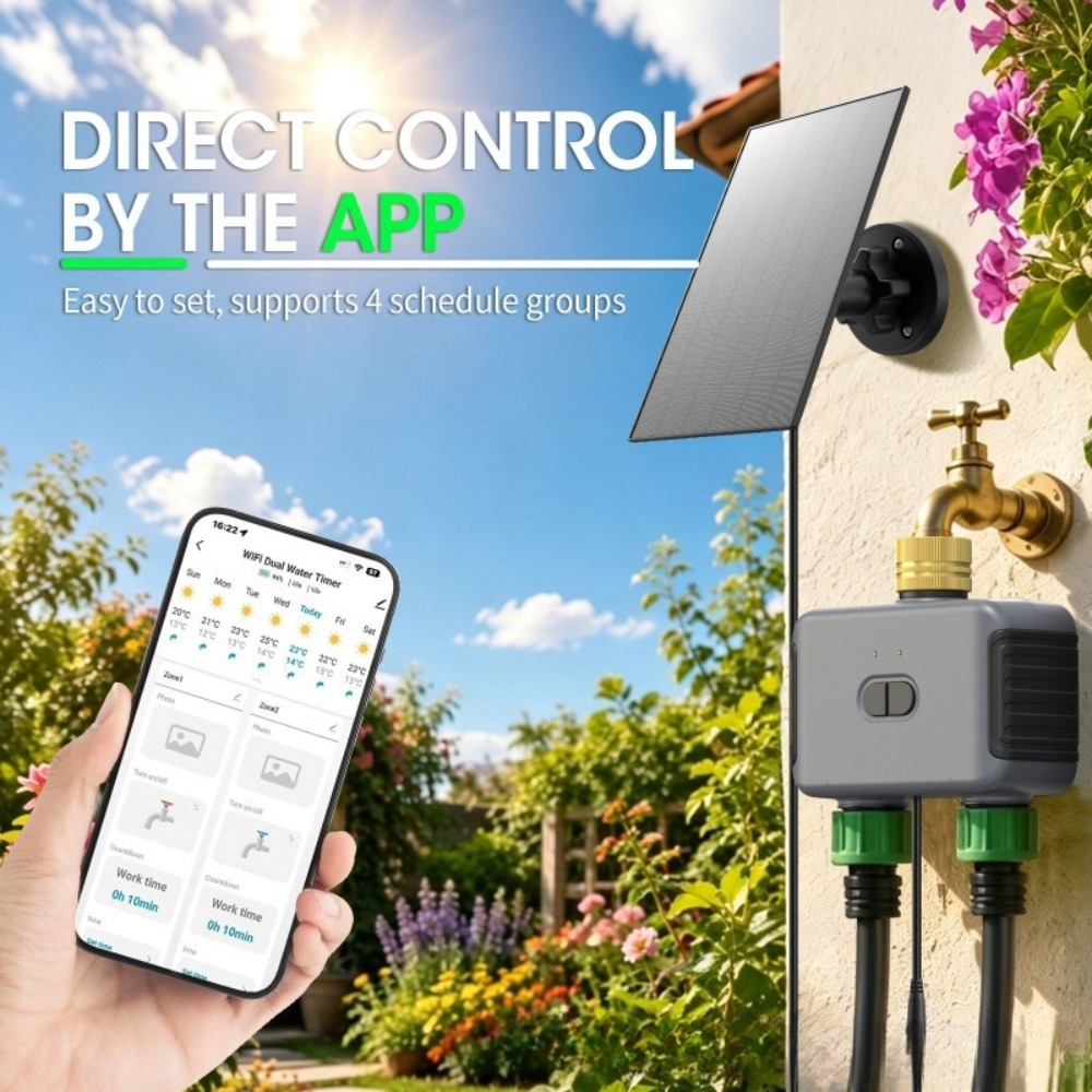 Temporizador de agua inteligen - Timer Dual Outlet reseña y precio