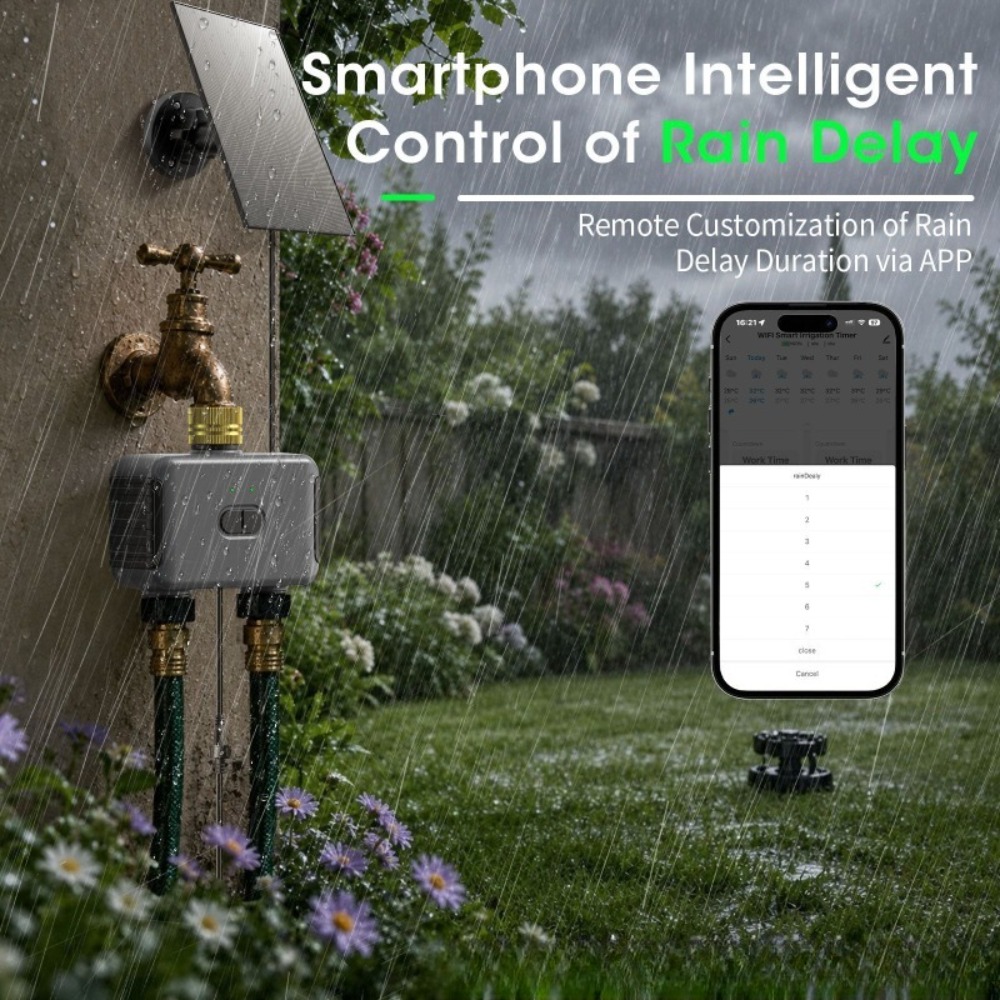 Temporizador de agua inteligen - Timer Dual Outlet reseña y precio
